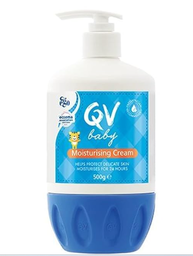 QV baby moisturizing cream,pump 